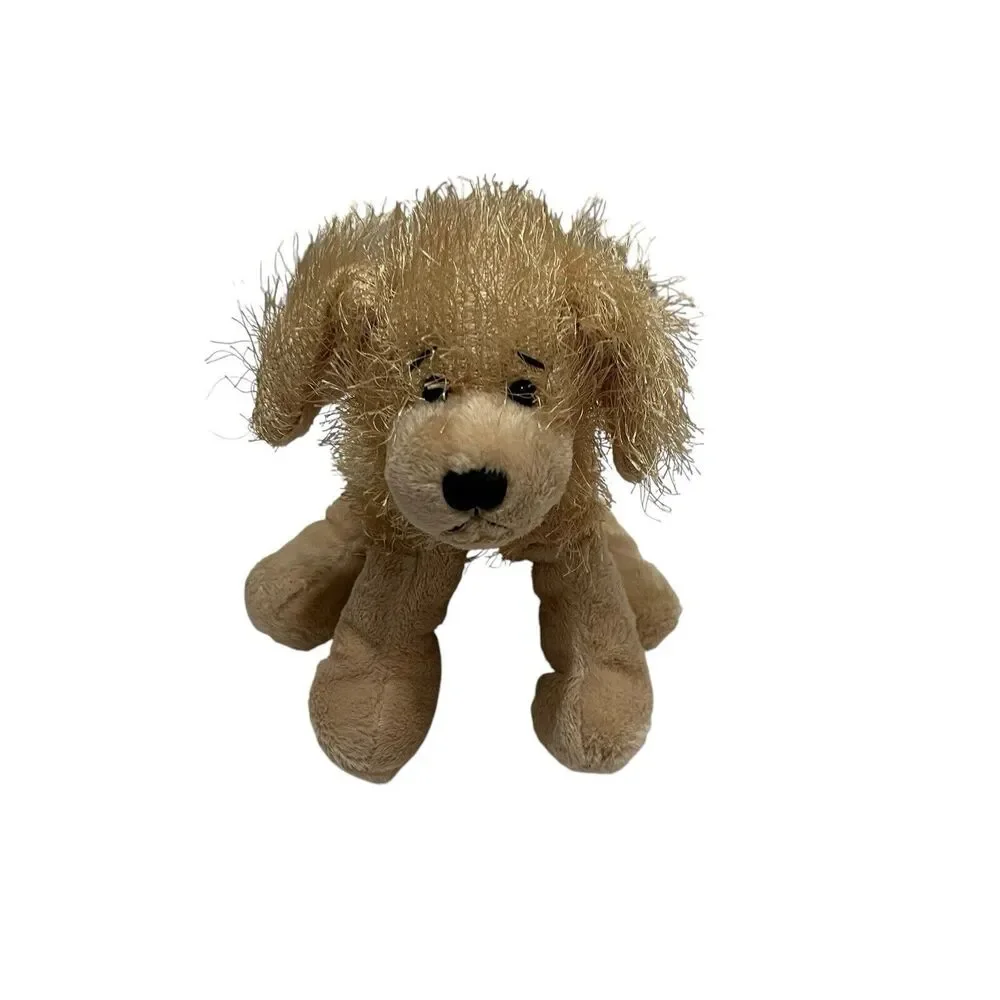 Webkinz Fuzzy Golden Retriever Puppy Dog Stuffed Animal Plush No Code Ganz